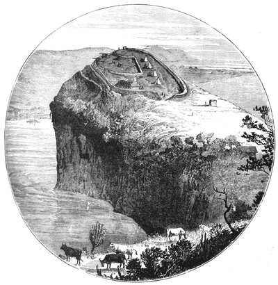 Fort Pearson, aan de Beneden-Tugela-rivier, ca. 1880 door Unbekannt
