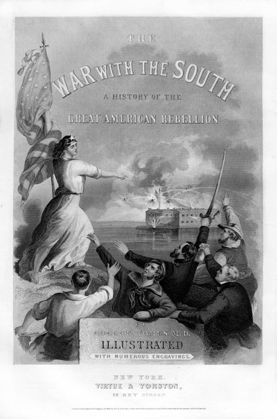 Fort Sumter, Charleston, South Carolina, 1862-1867 door Unbekannt