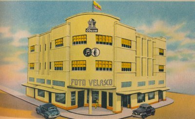 Foto Volasco Gebouw, Barranquilla, ca. 1940s door Unbekannt