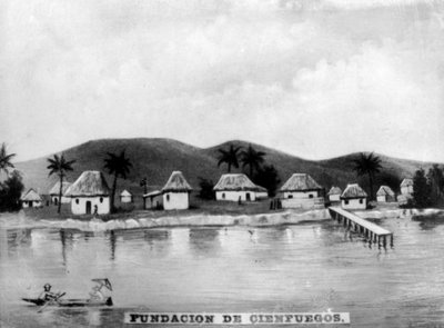 Stichting van Cienfuegos, 1819, 1920s door Unbekannt