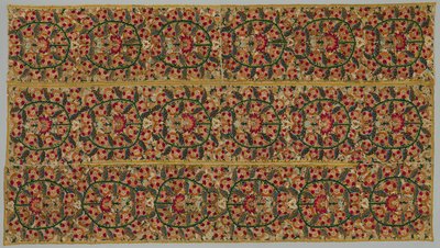 Vier Randen van een Sprei, 1700s door Unbekannt