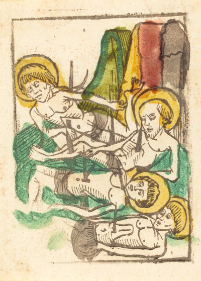 Vier Martelaren - Sint Acacius, ca. 1480 door Unbekannt