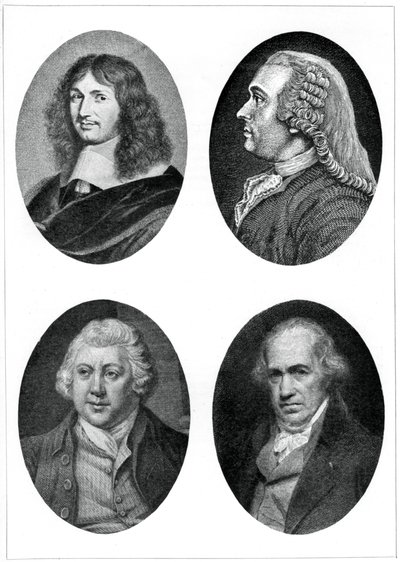 Vier industriële hervormers: Colbert, Turgot, Arkwright en Watt, 1903 door Unbekannt