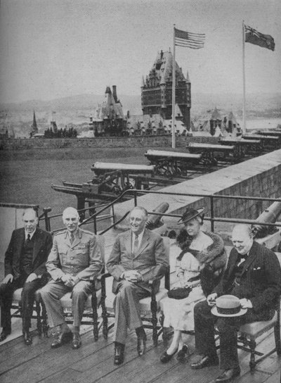 Vierde Churchill-Roosevelt Conferentie door Unbekannt