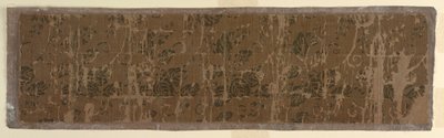 Fragment van een boeddhistische mantel kesa, Momoyama of Edo-periode, laat 16e-17e eeuw door Unbekannt