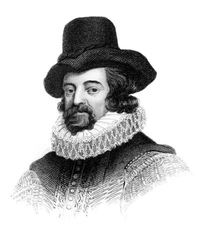 Francis Bacon, Viscount St Albans, Engelse filosoof, staatsman en essayist, ca. 1850 door Unbekannt