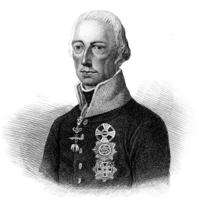 Francis I, keizer van Oostenrijk door Unbekannt