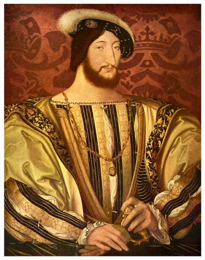 Francis I, koning van Frankrijk, ca. 1520-1525 door Unbekannt
