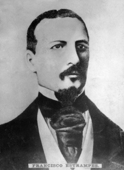 Francisco Estrampes, Cubaanse leraar en journalist, 1827-1855, ca. 1910 door Unbekannt