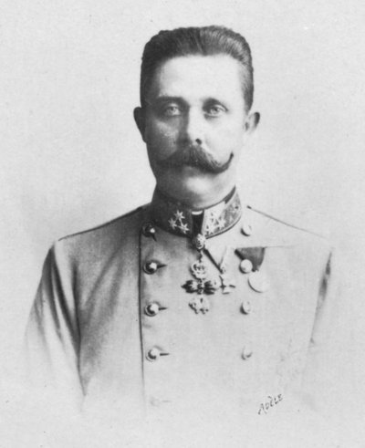 Francois Ferdinand, ca. 1893 door Unbekannt