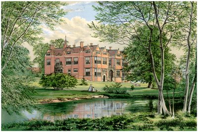 Franks Hall, Kent, huis van de familie Power, ca. 1880 door Unbekannt