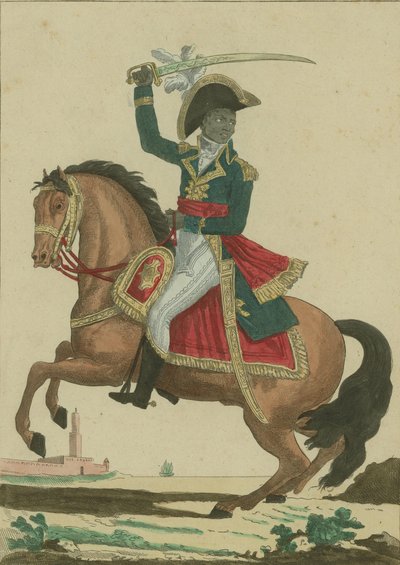 François-Dominique Toussaint Louverture 1743-1803, c.1800 door Unbekannt