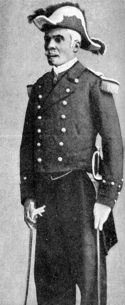 François C. Antoine Simon, president van Haïti, gekleed als admiraal, 1922 door Unbekannt