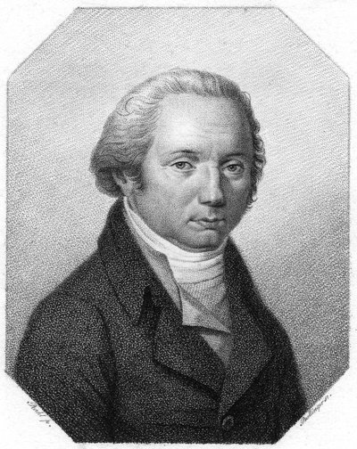 Franz Joseph Gall, Duitse arts en grondlegger van de frenologie, ca. 1790 door Unbekannt