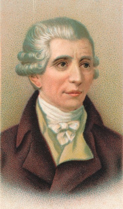 Franz Joseph Haydn 1732-1809, Oostenrijkse componist, 1911 door Unbekannt