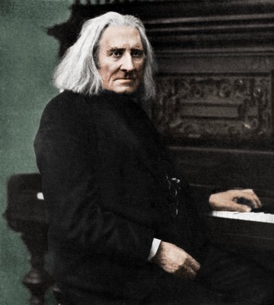 Franz Liszt, Hongaarse pianist en componist, 1886 1951 door Unbekannt