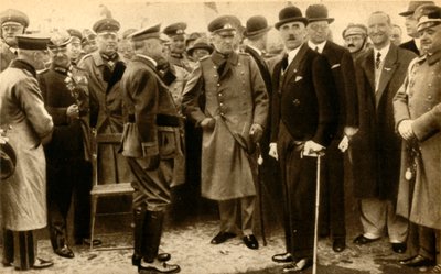 Franz von Papen en Kurt von Schleicher, 1932, 1933 door Unbekannt