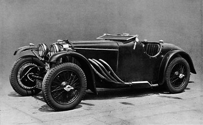 Frazer Nash raceauto, 1937 door Unbekannt