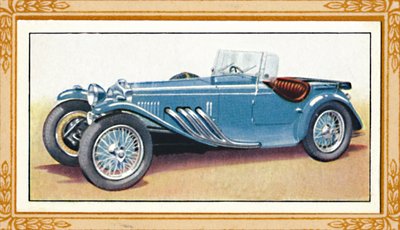 Frazer Nash Shelsey tweezitter, ca. 1936 door Unbekannt