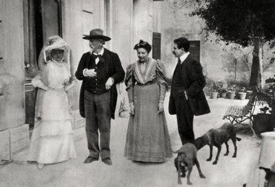 Frédéric Mistral, Franse schrijver, 1906 door Unbekannt