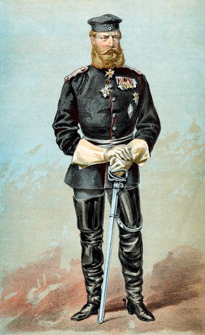 Frederik III 1831-1888, keizer van Duitsland, 1870 door Unbekannt