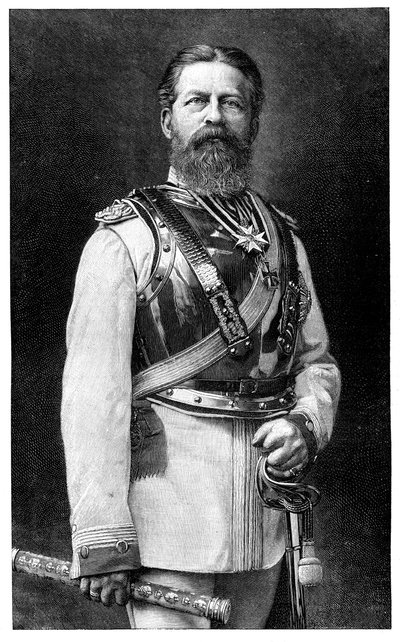 Frederik III, koning van Pruisen en keizer van Duitsland door Unbekannt