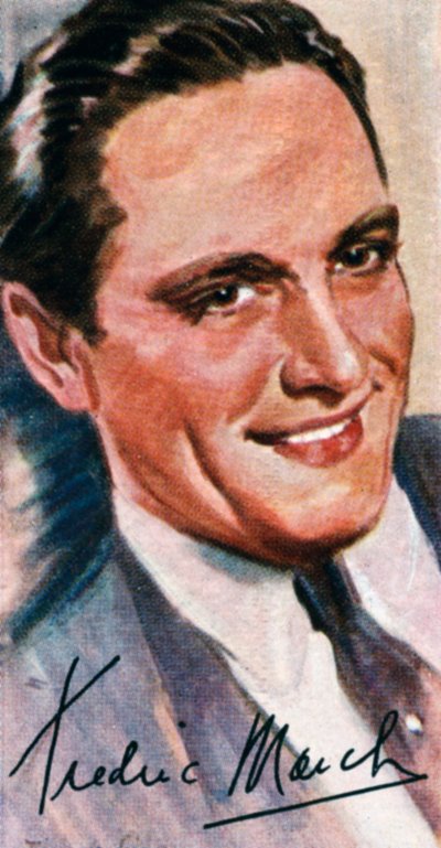 Fredric March, 1897-1975, tweevoudig Academy Award-winnende Amerikaanse acteur, 20e eeuw door Unbekannt