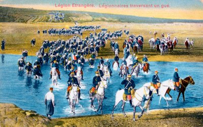 Franse Vreemdelingenlegioen, Marokko, ca. 1900 door Unbekannt