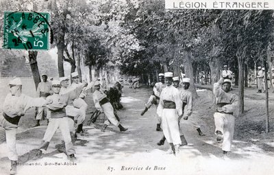 Franse Vreemdelingenlegioen, Sidi Bel Abbes, Algerije, 1910 door Unbekannt