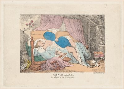 Franse luxe, of Repos à la Française, 1800-20 door Unbekannt