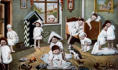 Franse ansichtkaart, ca. 1900 door Unbekannt