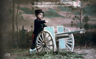 Franse WWI-ansichtkaart, 1914-1918 door Unbekannt