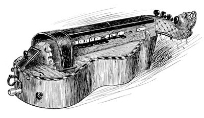 Franse draailier of vielle, ca. 1750, 1901 door Unbekannt