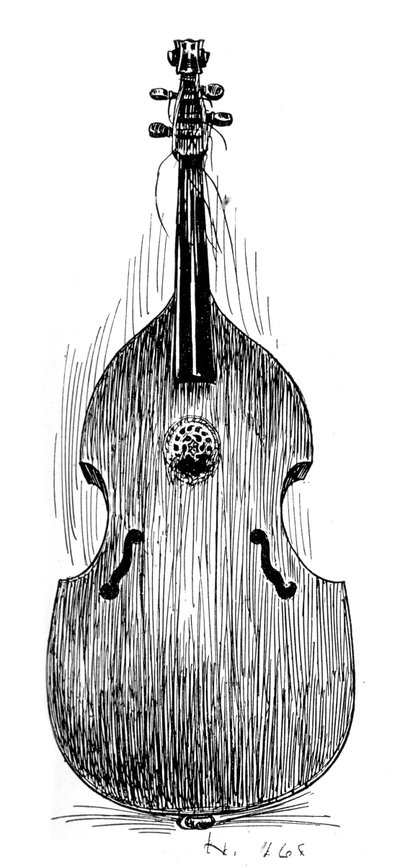 Franse viola da gamba, c1600, 1901 door Unbekannt
