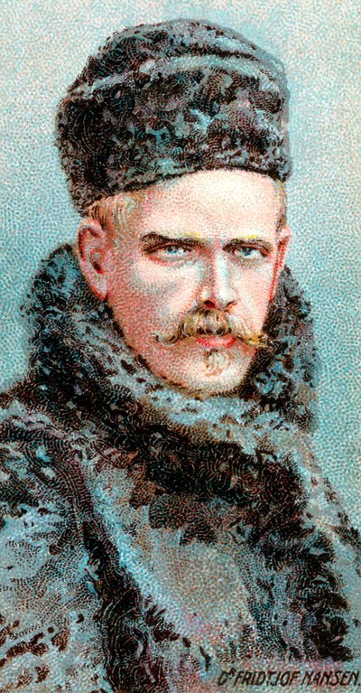 Fridtjof Nansen 1861-1930, Noorse poolonderzoeker, wetenschapper en diplomaat, 1915 door Unbekannt