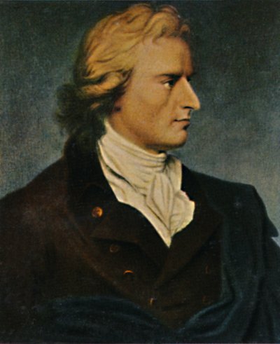 Friedrich von Schiller 1759-1805 - Schilderij van Kügelgen, 1934 door Unbekannt
