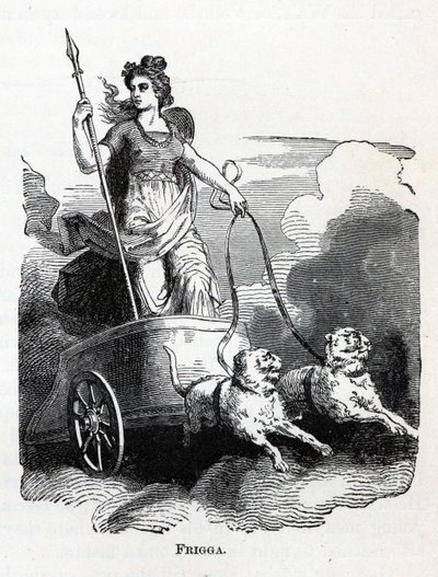 Frigga, 1882 door Unbekannt