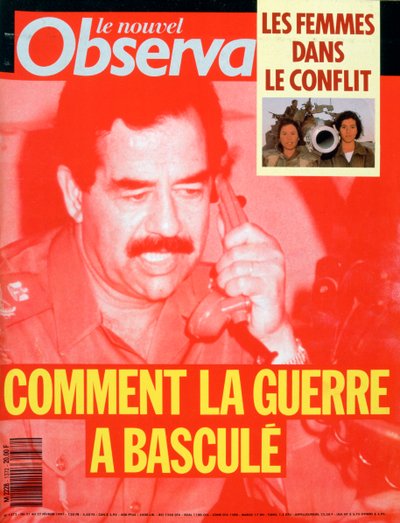 Voorpagina van Le Nouvel Observateur, februari 1991 door Unbekannt