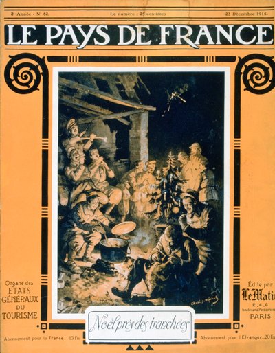 Vooromslag van Le Pays de France, 23 december 1915 door Unbekannt