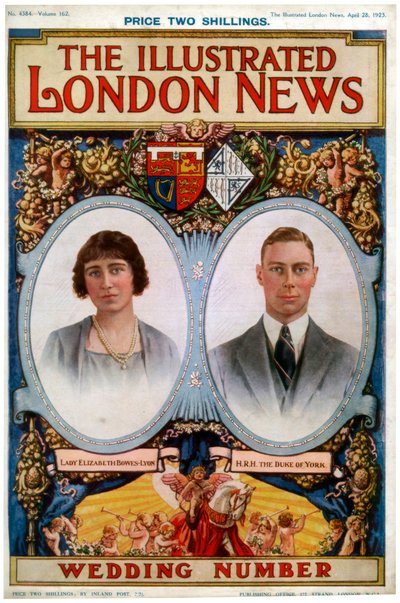 Voorpagina van The Illustrated London News Wedding Number, 28 april 1923 door Unbekannt
