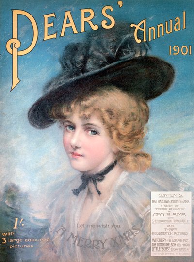 Voorkant van de Pears Annual, 1901 door Unbekannt
