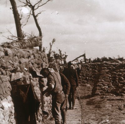 Frontlinie, Diksmuide, België, c1914-c1918 door Unbekannt