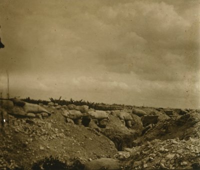 Frontlinie, Jonchery, Noord-Frankrijk, ca. 1914-ca. 1918 door Unbekannt