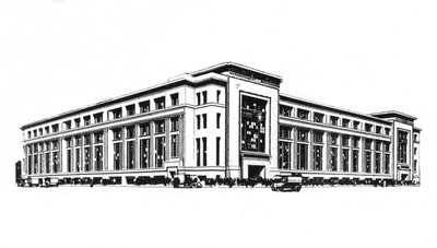 Voorgevel - W. H. Smith & Sons New Works door Unbekannt