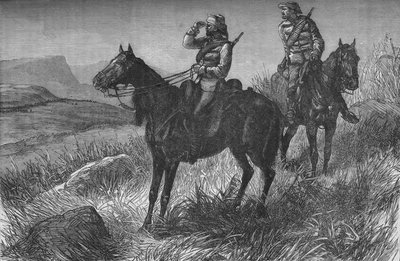 Frontier Light Horse, op Vedette Duty, Ontdekkende Zulu
