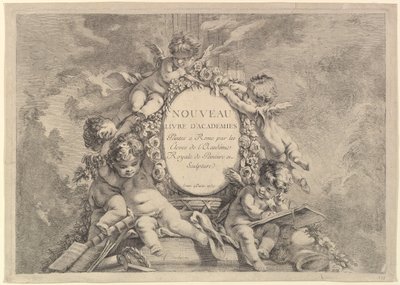 Frontispice, uit Nouveau Livre d