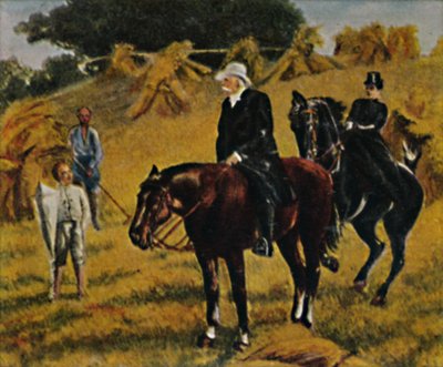 Fürst Bismarck 1815-1898 als landeigenaar. - Schilderij van Marz, 1934 door Unbekannt