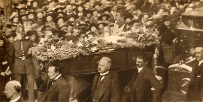 Begrafenis van Marie Lloyd, Hampstead, Londen, 12 oktober 1922 door Unbekannt