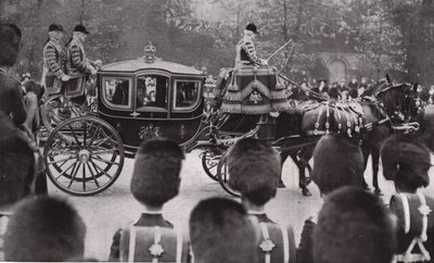 Begrafenisstoet van Koning Edward VII, Londen, 20 mei 1910 door Unbekannt