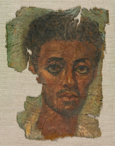 Funerair portret van een man, ca. 138-192 door Unbekannt